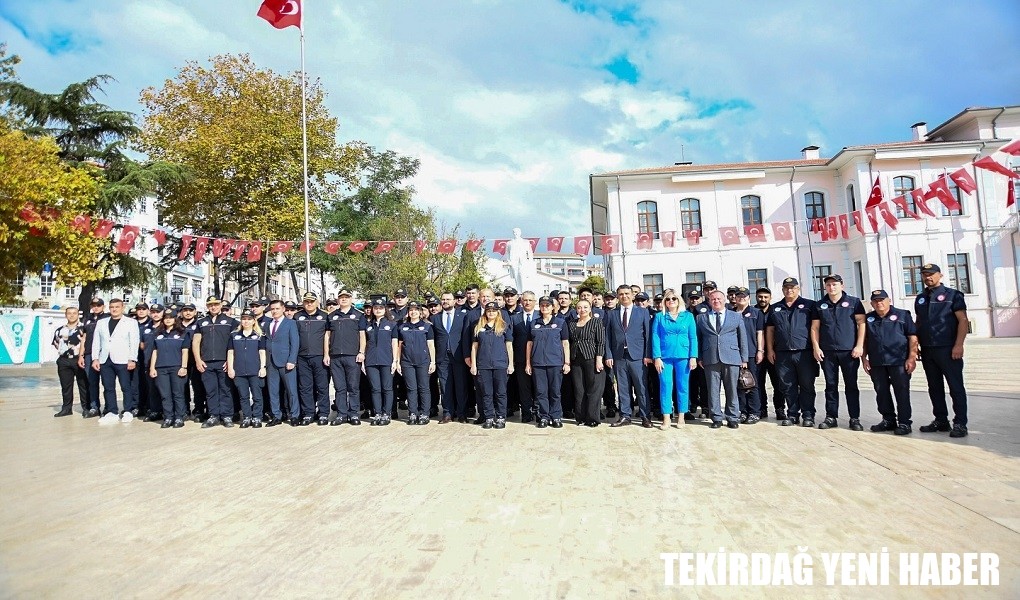 TEKİRDAĞ’DA İTFAİYE TEŞKİLATI’NIN 311. YILI KUTLANDI
