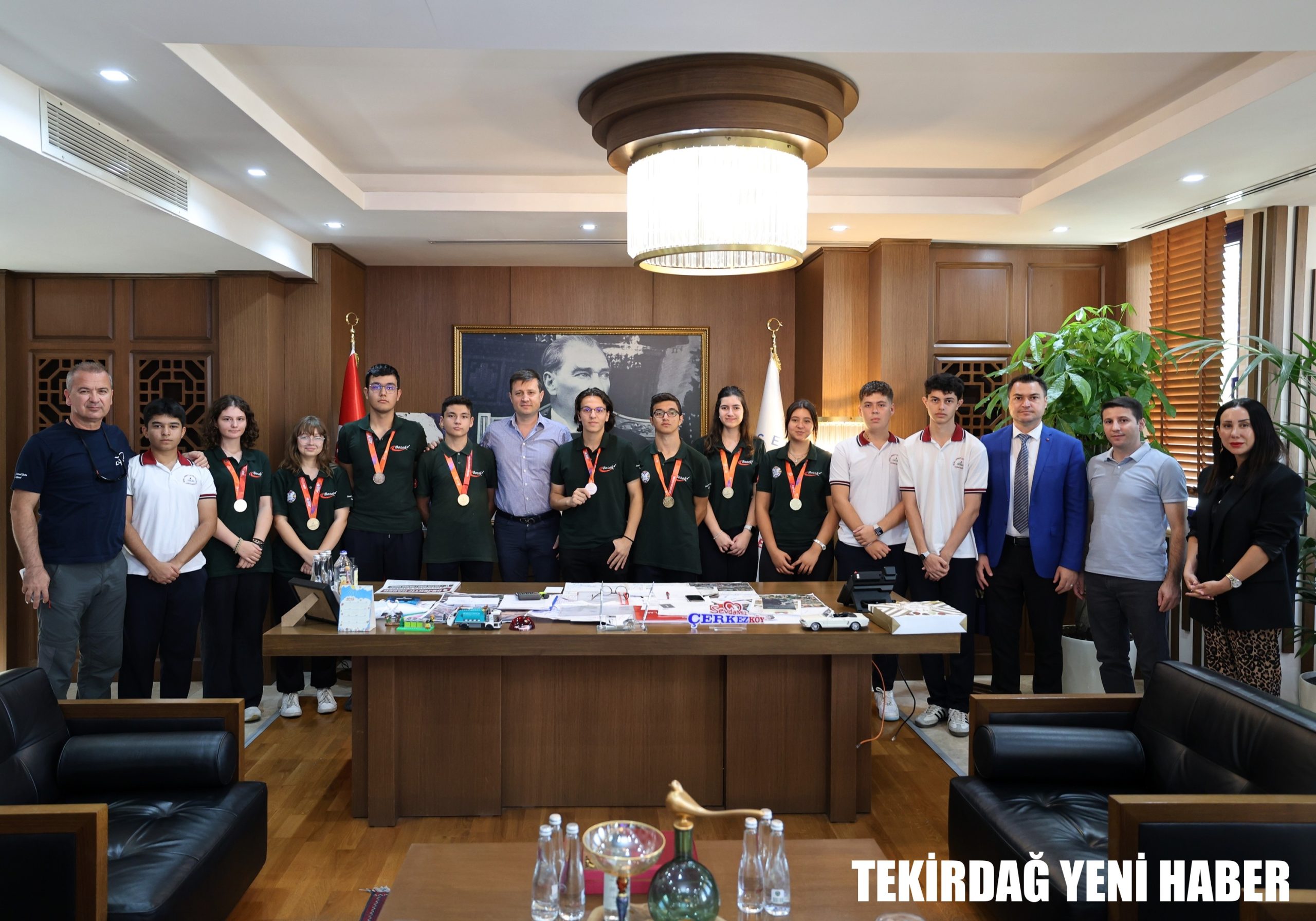 TEKİRDAĞ’IN VE ÇERKEZKÖY’ÜN GURURU OLDULAR