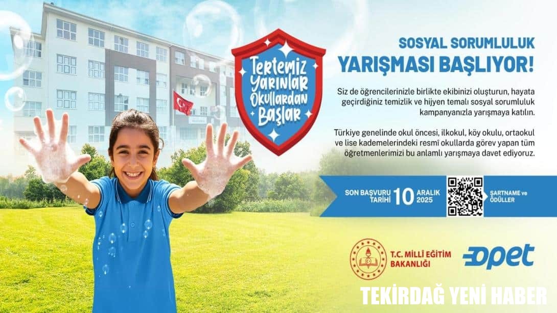 “Tertemiz Yarınlar Okullardan Başlar” Projesi Kapsamında Yarışma Düzenlendi