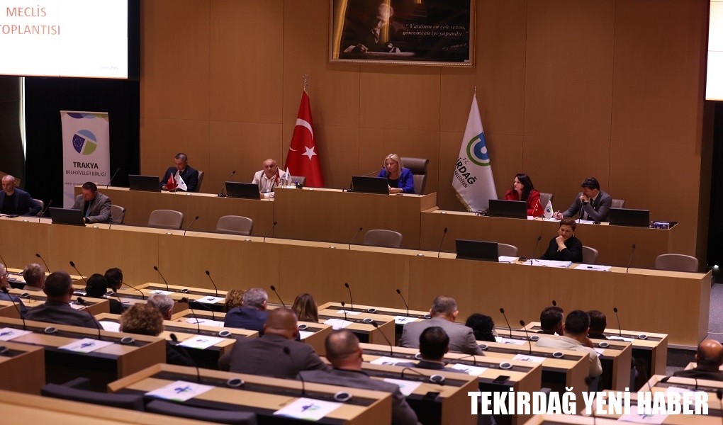 TRAKYA BELEDİYELER BİRLİĞİ EYLÜL AYI OLAĞAN MECLİS TOPLANTISI DÜZENLENDİ