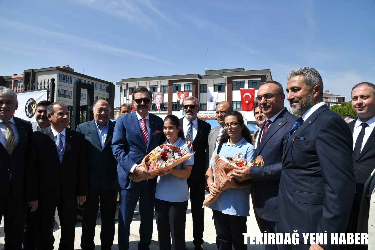 Türkiye Odalar ve Borsalar Birliği Ortaokulunun Açılışı Gerçekleştirildi