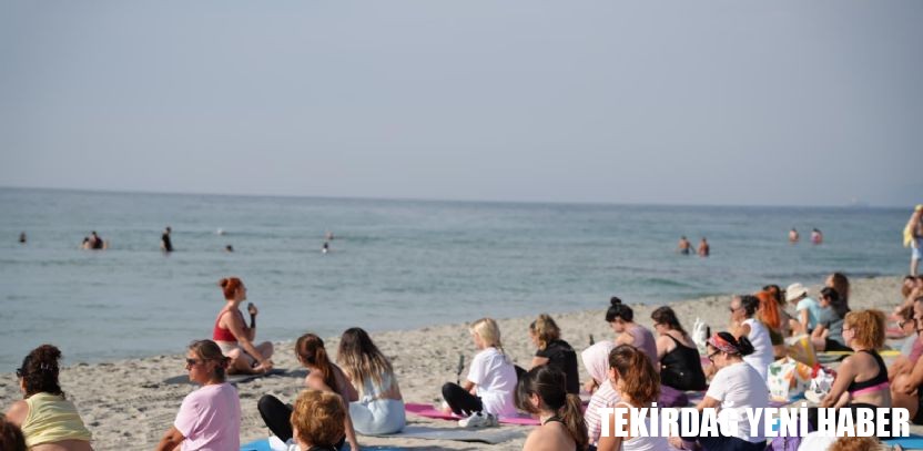 Yenice Sahili´nde Yoga Etkinliği