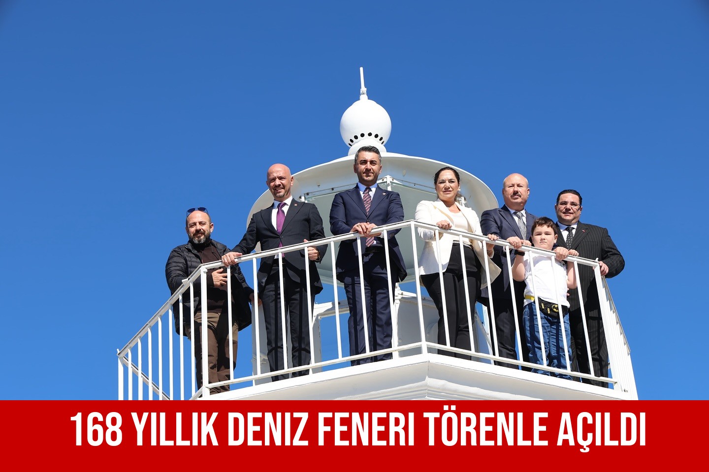 168 yıllık deniz feneri törenle açıldı