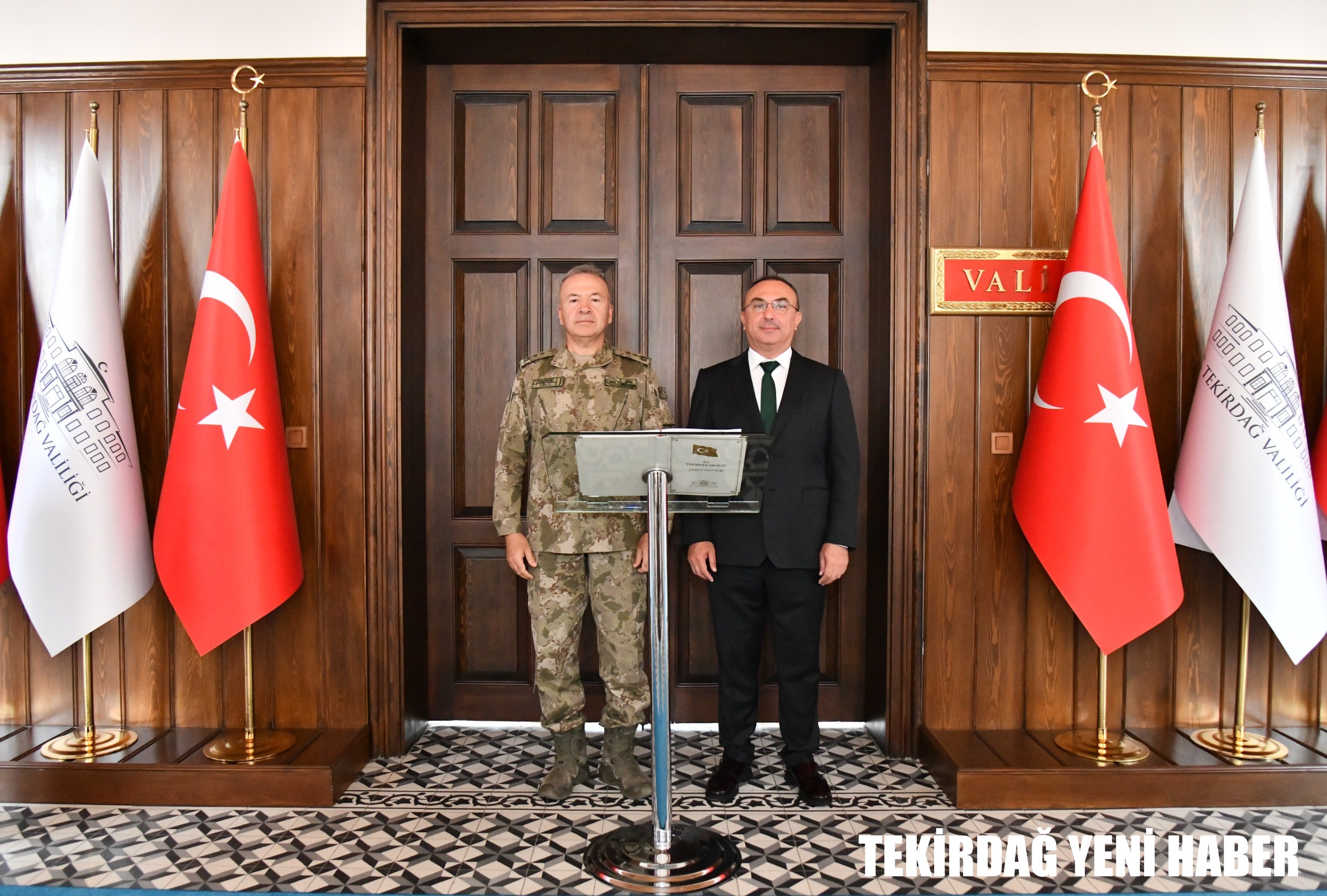 2. Kolordu Komutanı Özeren Vali Soytürk’ü Ziyaret Etti