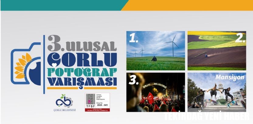 3. Ulusal Çorlu Fotoğraf Yarışması Sonuçlandı