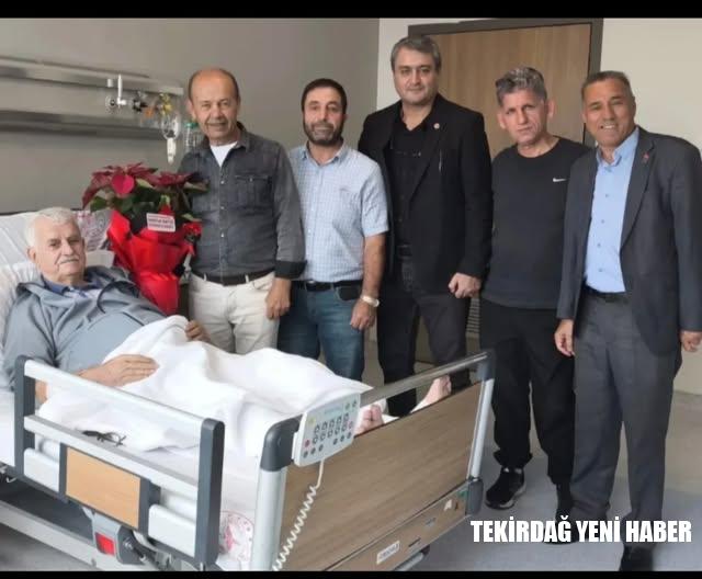 Anahtar Parti Süleymanpaşa İlçe Teşkilatı’ndan Gazeteci Ersin Bilmeç’e Ziyaret