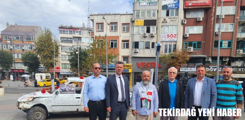 Başkan Sarıkurt`tan Filistin İçin Düzenlenen Etkinliğe Tam Destek