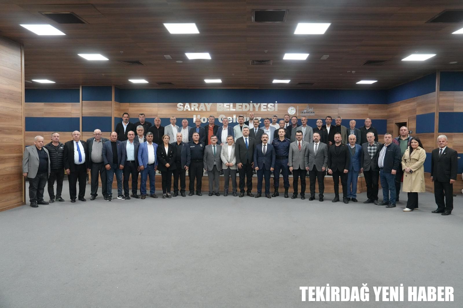 Başkan taşyasan muhtarları kahvaltıda ağırladı