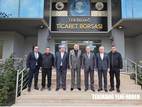 Cengiz Günay’dan Tekirdağ Ticaret Borsası’na Ziyaret