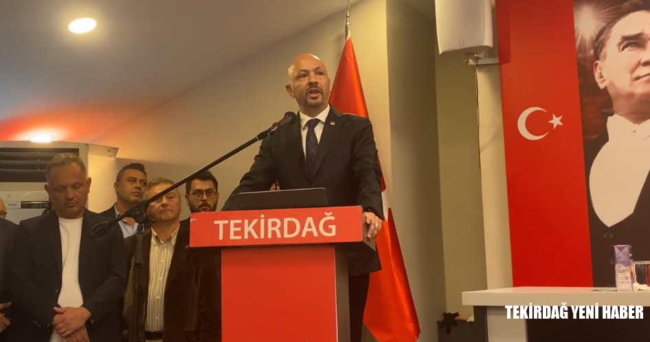 Cenk Boduç, CHP Tekirdağ İl Başkanlığı Adaylığını Coşkulu Bir Katılımla Açıkladı