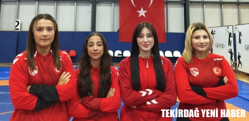 Çorlu Belediyesi Güreşçileri Balkan Şampiyonası`nda Millî Takım Forması Giyecek