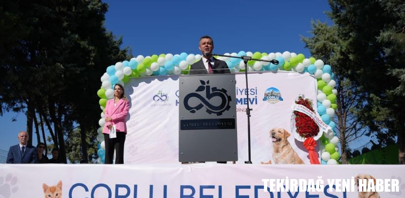 Çorlu Hayvan Bakımevi Açıldı