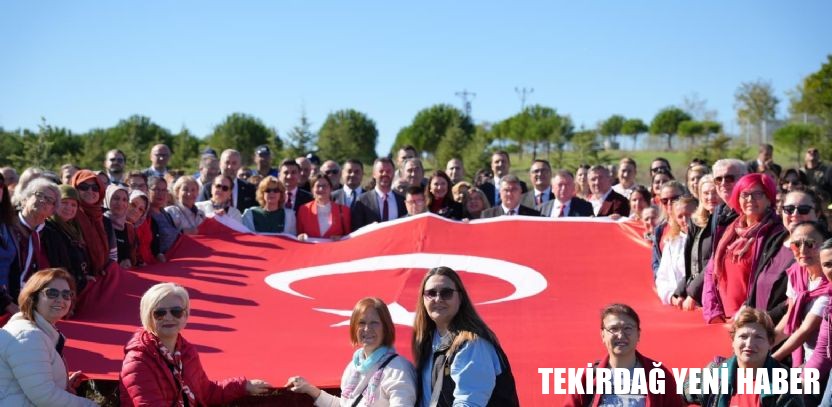 Çorlu`da Cumhuriyet Coşkusu Yeşeriyor