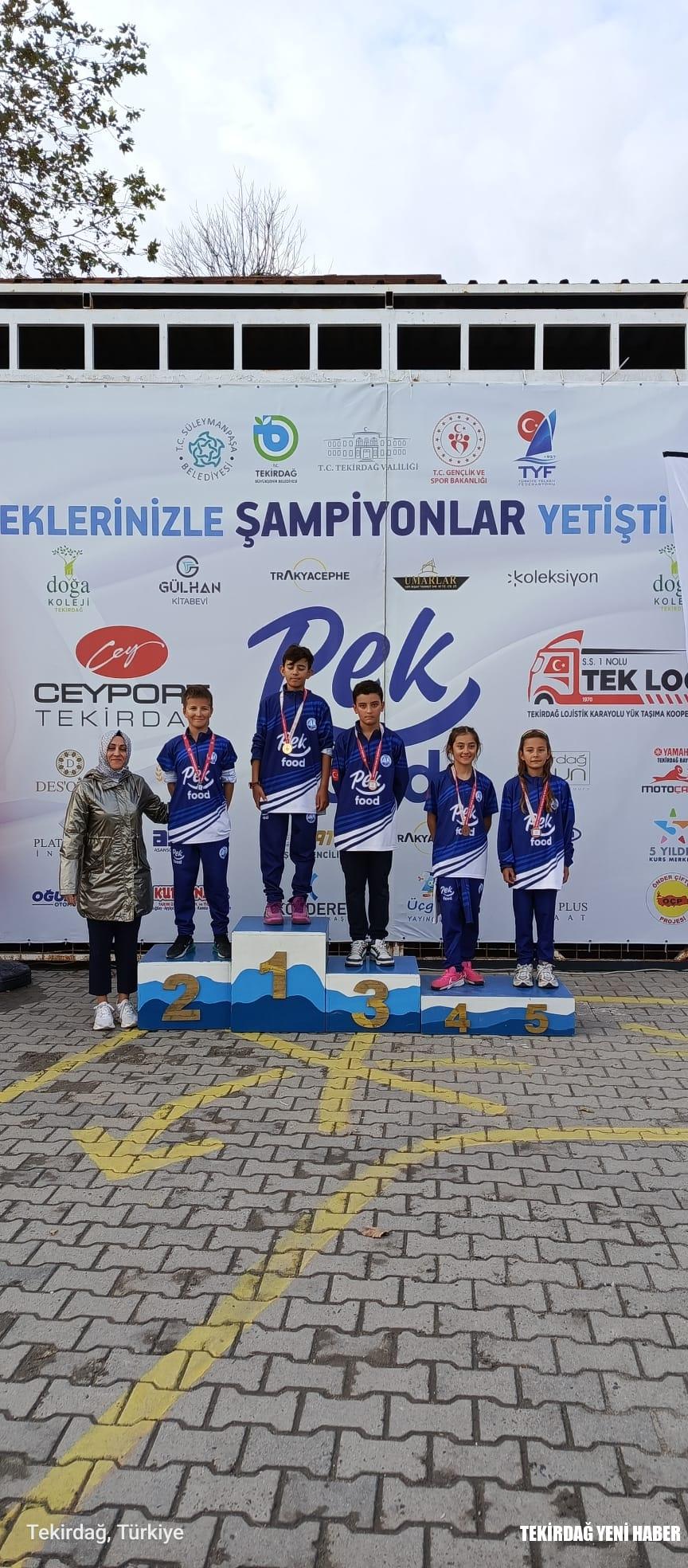 Dereceler 5 Yarış üzerinden alındı