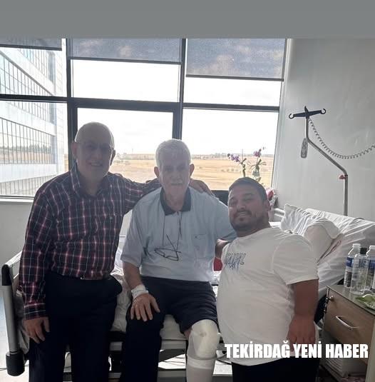Efkan Kılıç ve Mümin Tokcan’dan Gazeteci Ersin Bilmeç’e Geçmiş Olsun Mesajı