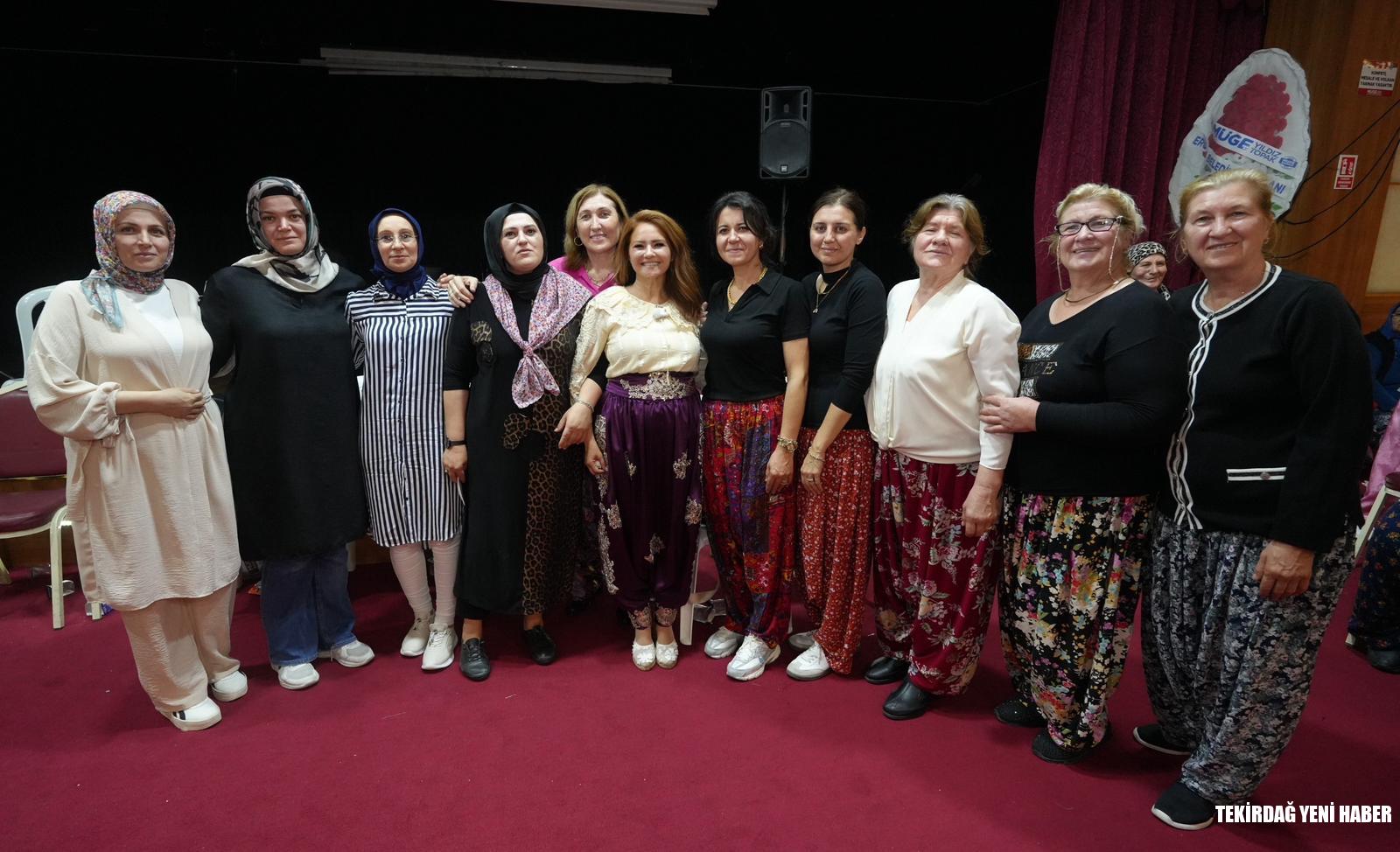 ERGENE’DE BİNLERCE KADIN ŞALVAR GECESİNDE BULUŞTU!