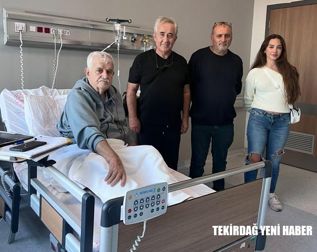 Gazeteci Ersin Bilmeç’e Geçmiş Olsun Ziyareti