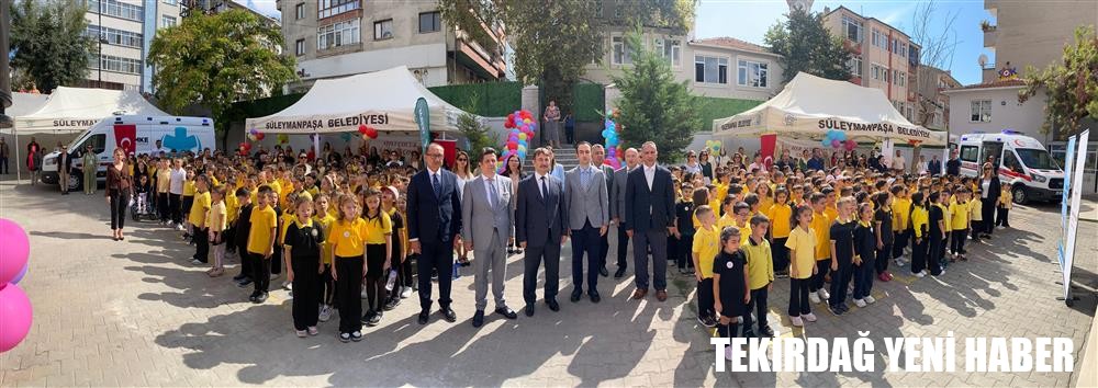 Halk Sağlığının Korunması ve Geliştirilmesi Amacıyla; Süleymanpaşa İlçemizde Bulunan Cumhuriyet İlköğretim Okulunda Program Düzenlendi.