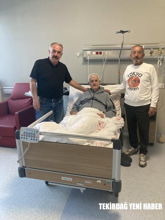 Hüseyin Özcan ve Hayati Küçük’ten Gazeteci Ersin Bilmeç’e Ziyaret
