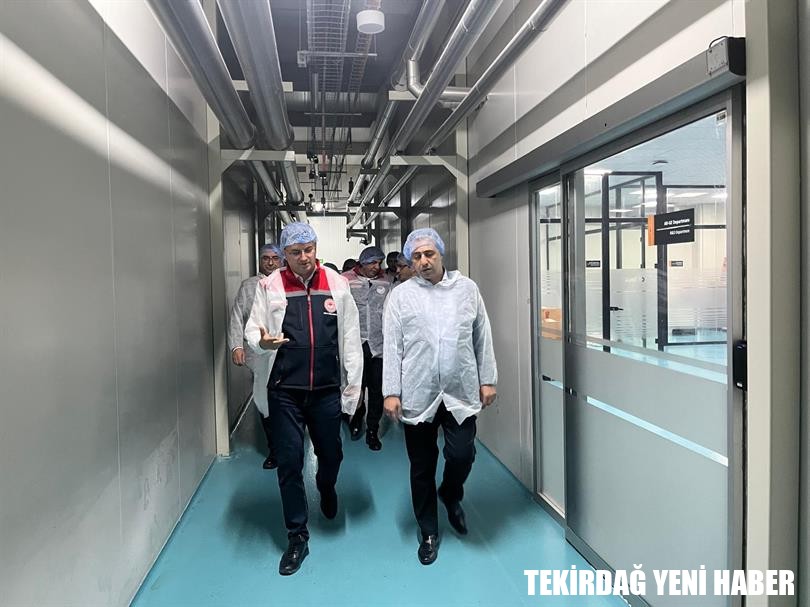 ​İl Müdürü Mehmet AKSOY Şekerleme İşletmesini Ziyaret Etti