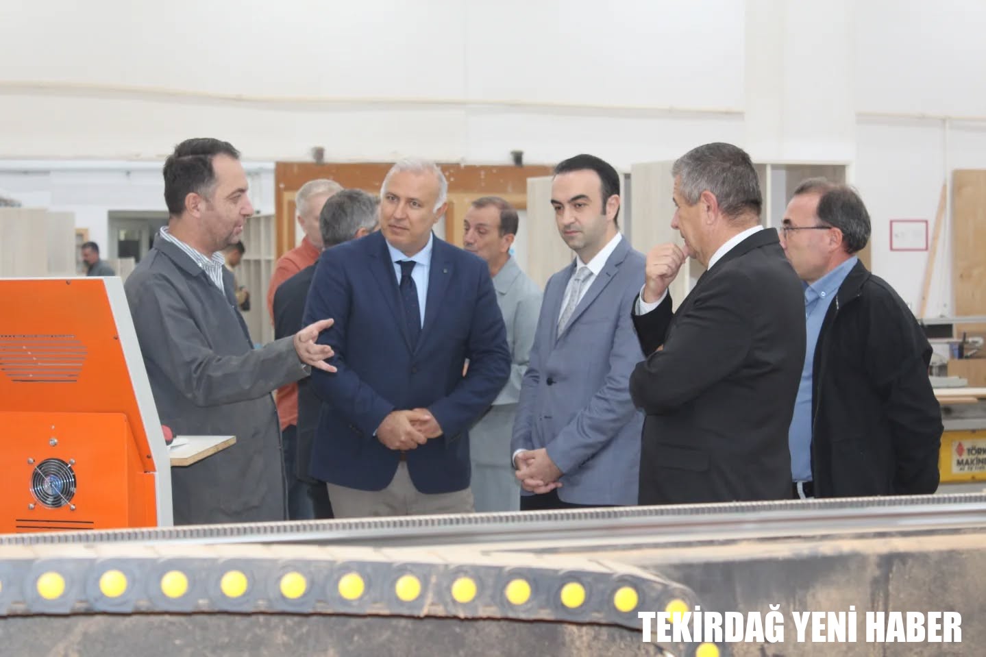 İl Sağlık Müdürü Tekirdağ Mesleki ve Teknik Anadolu Lisesine Ziyarette Bulundu.
