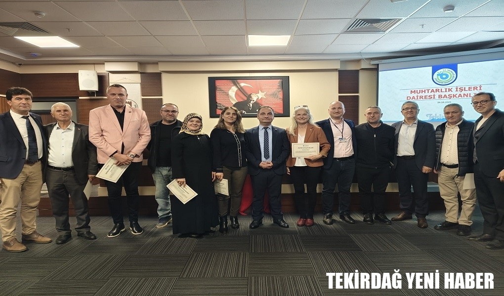 İLÇE KOORDİNASYON TOPLANTISI VE MUHTARLAR AKADEMİSİ’NİN İLK DURAĞI MARMARAEREĞLİSİ OLDU