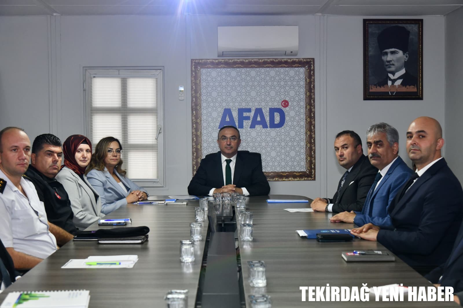İlimizde Marmaraereğlisi Açıklarında Yaşanan Depremin Ardından Toplantı Düzenlendi