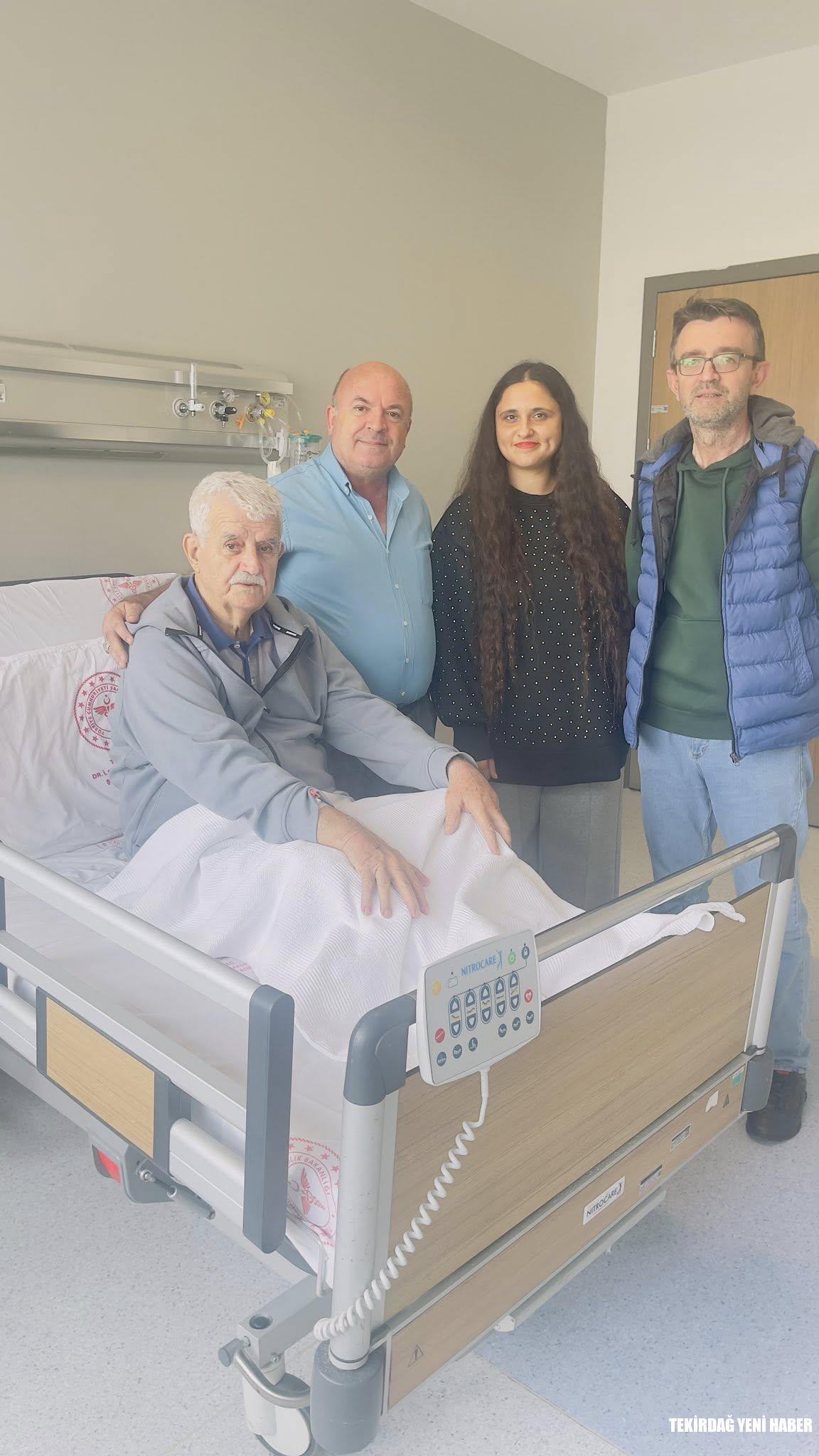 İYİ Parti Süleymanpaşa İlçe Başkanlığı’ndan Gazeteci Ersin Bilmeç’e Geçmiş Olsun Mesajı