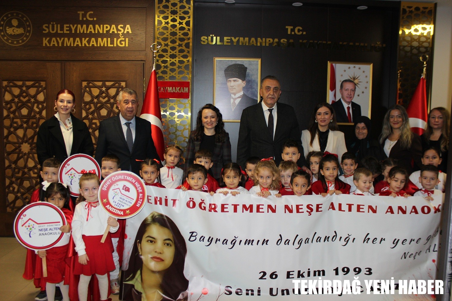 Kaymakamı  Mahmut Nedim TUNÇER, Şehit Öğretmen Neşe ALTEN’in şehit edilişinin 32. yıl dönümü…