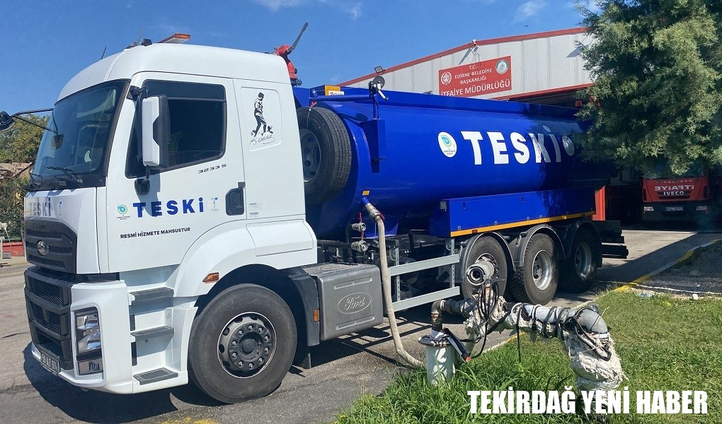 KURAKLIKLA MÜCADELEDE DAYANIŞMA ÖRNEĞİ: TESKİ’DEN EDİRNE’YE SU DESTEĞİ