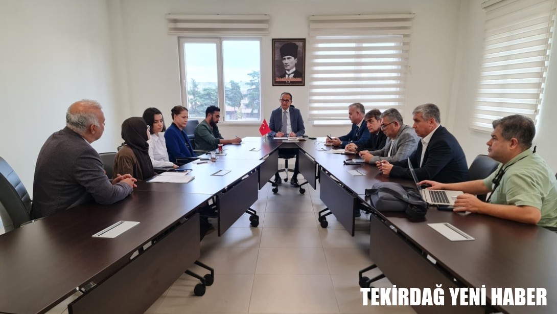 Mesleki Eğitim Politika Belgesi Kapsamında Okul/Kurum Müdürlerimizle Toplantı Yapıldı