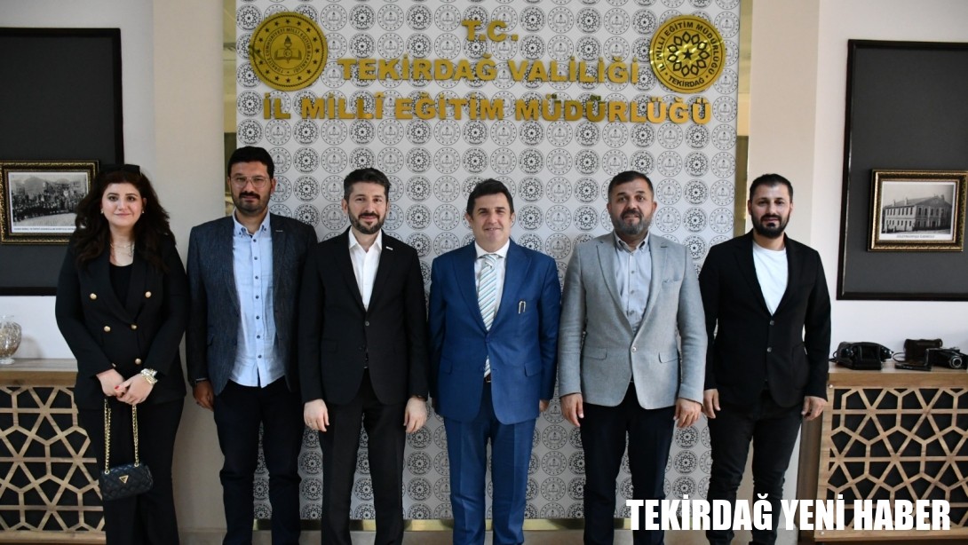 MÜSİAD Tekirdağ Şubesinden İl Millî Eğitim Müdürüne Ziyaret