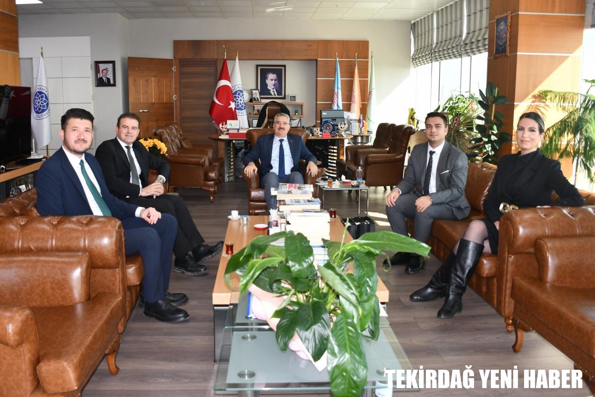 REKTÖRÜMÜZE ZİYARET