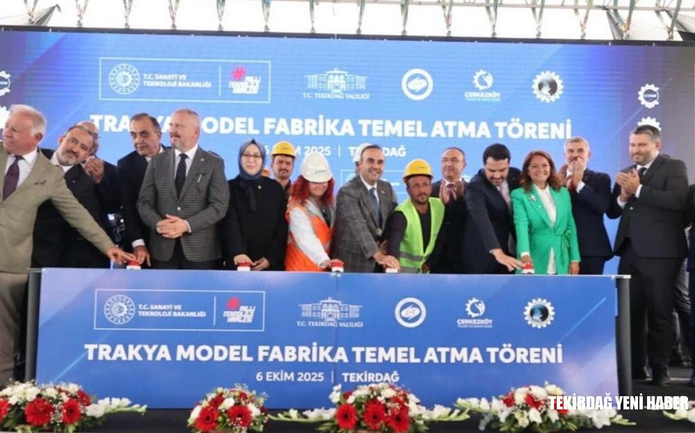 Sanayi ve Teknoloji Bakanı Kacır Tekirdağ’da