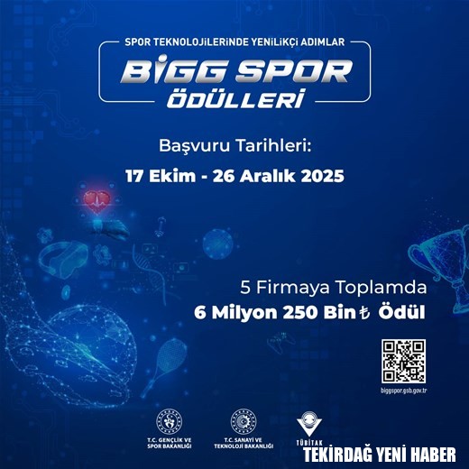 SPOR TEKNOLOJİLERİNDE YENİLİKÇİ ADIMLAR ”BİGG SPOR ÖDÜLLERİ”…