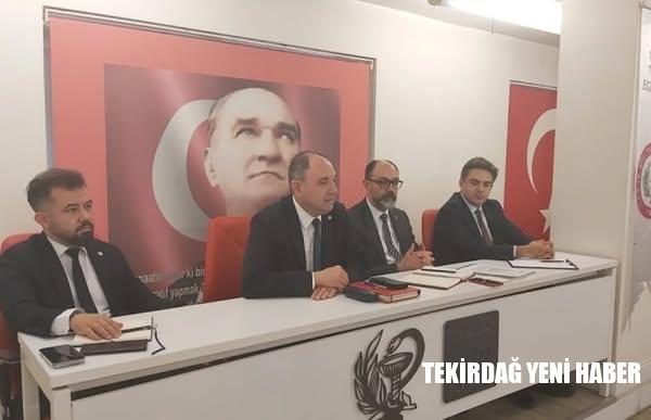 Tekirdağ Eczacı Odası’ndan Büyük Kongre Öncesi Değerlendirme Toplantısı