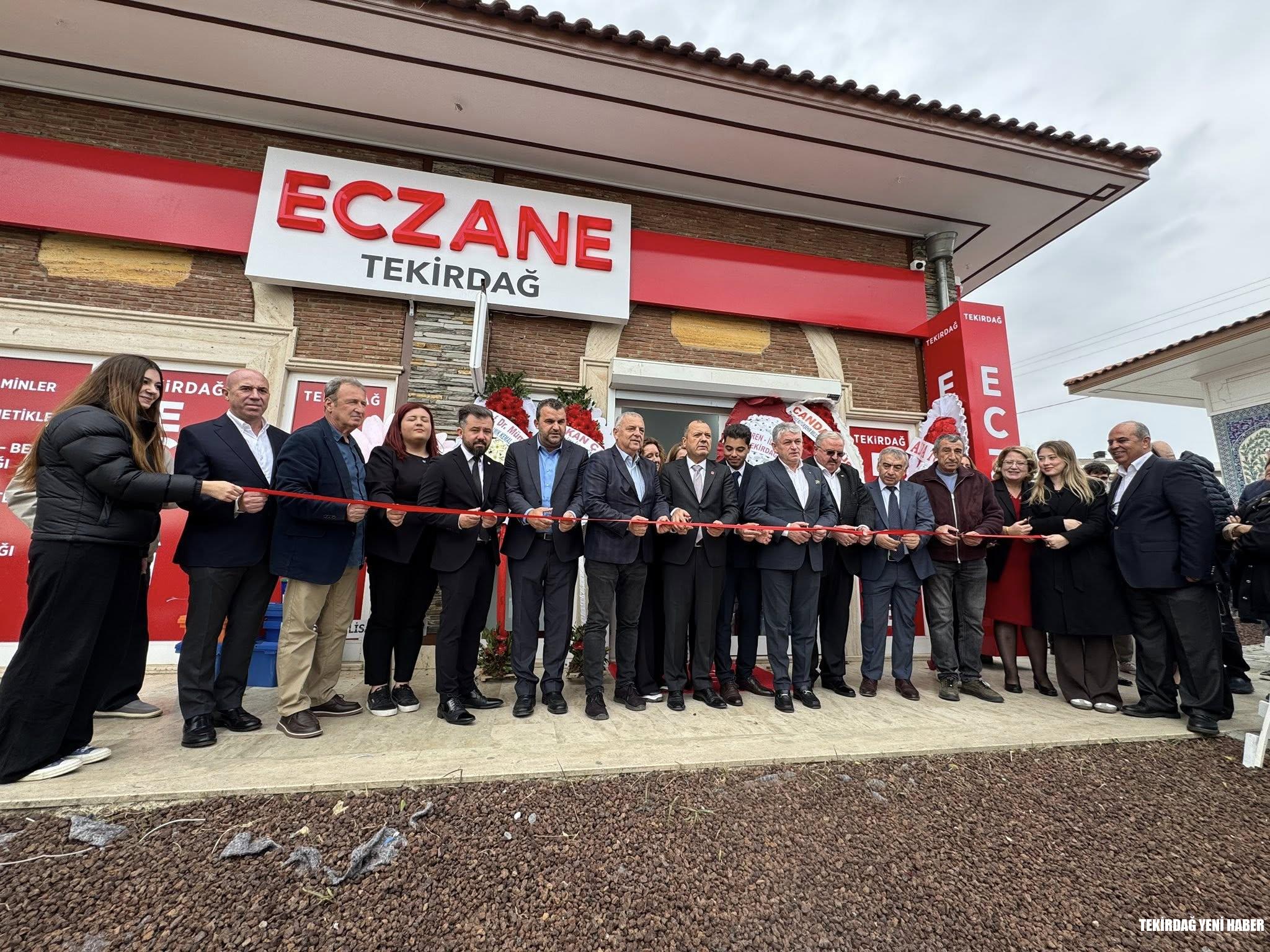 Tekirdağ Eczanesi Görkemli Bir Törenle Açıldı