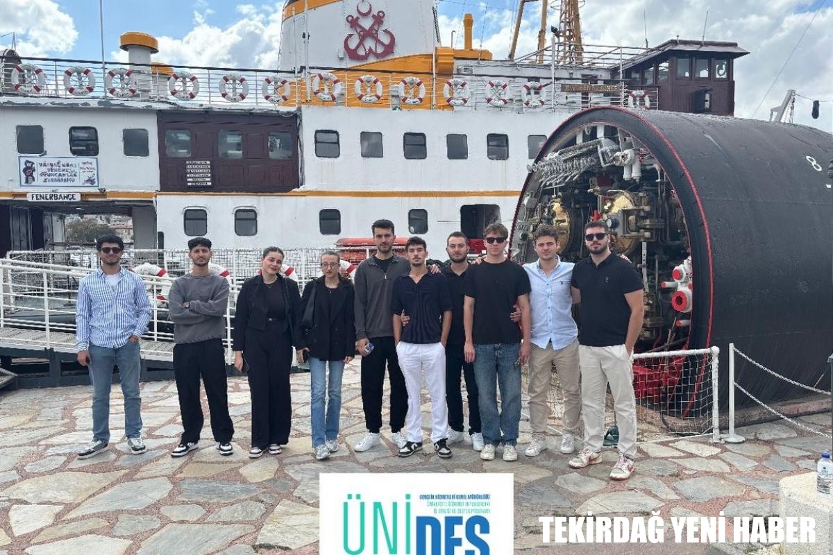 TEKİRDAĞ NKÜ DENİZCİLİK TOPLULUĞU UNİDES 4. DÖNEM “GEÇMİŞTEN GELECEĞE DENİZCİLİK” PROJESİNİ BAŞARIYLA TAMAMLADI