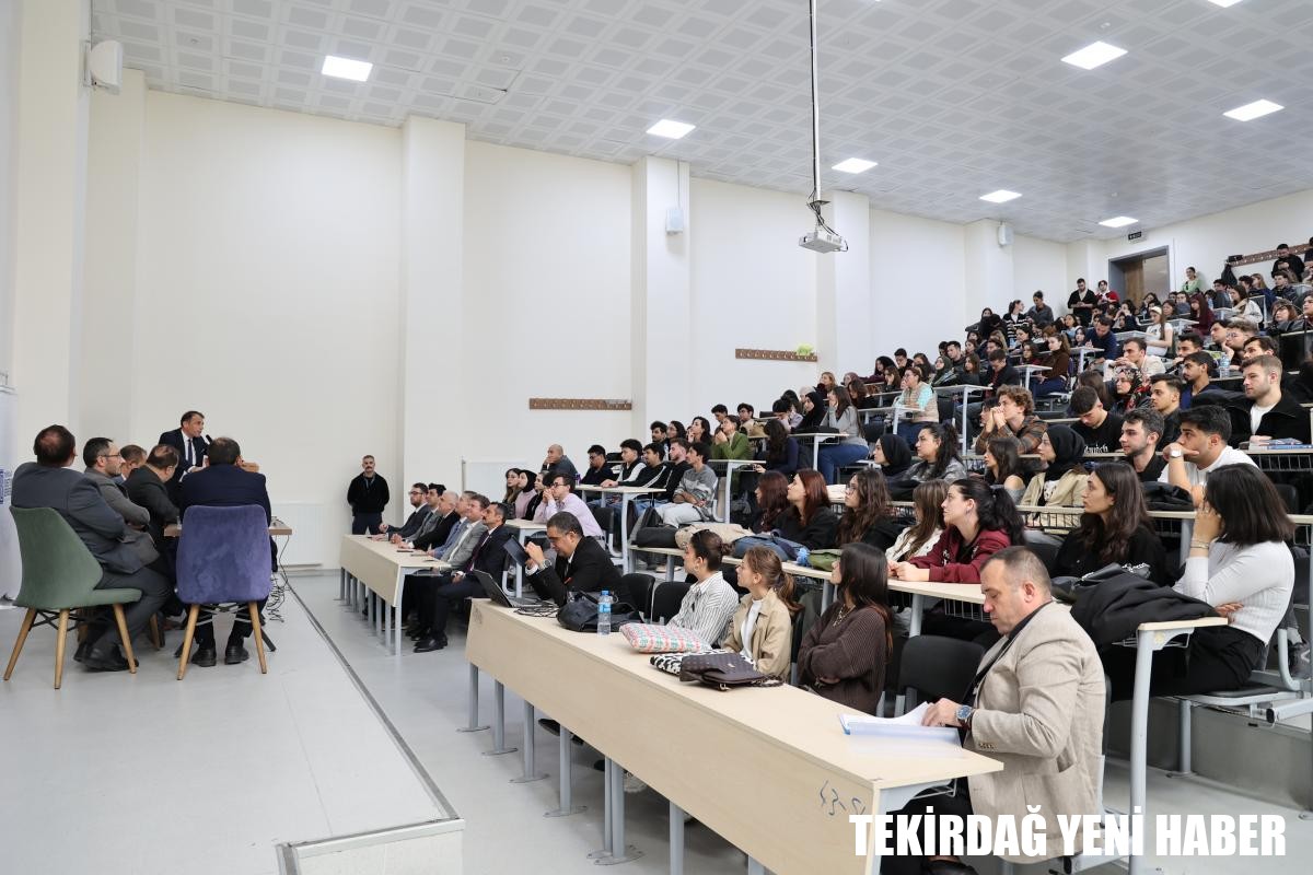 TEKİRDAĞ NKÜ’DE 20. YILINDA TÜRKİYE’DE DENETİMLİ SERBESTLİK UYGULAMALARI PANELİ DÜZENLENDİ