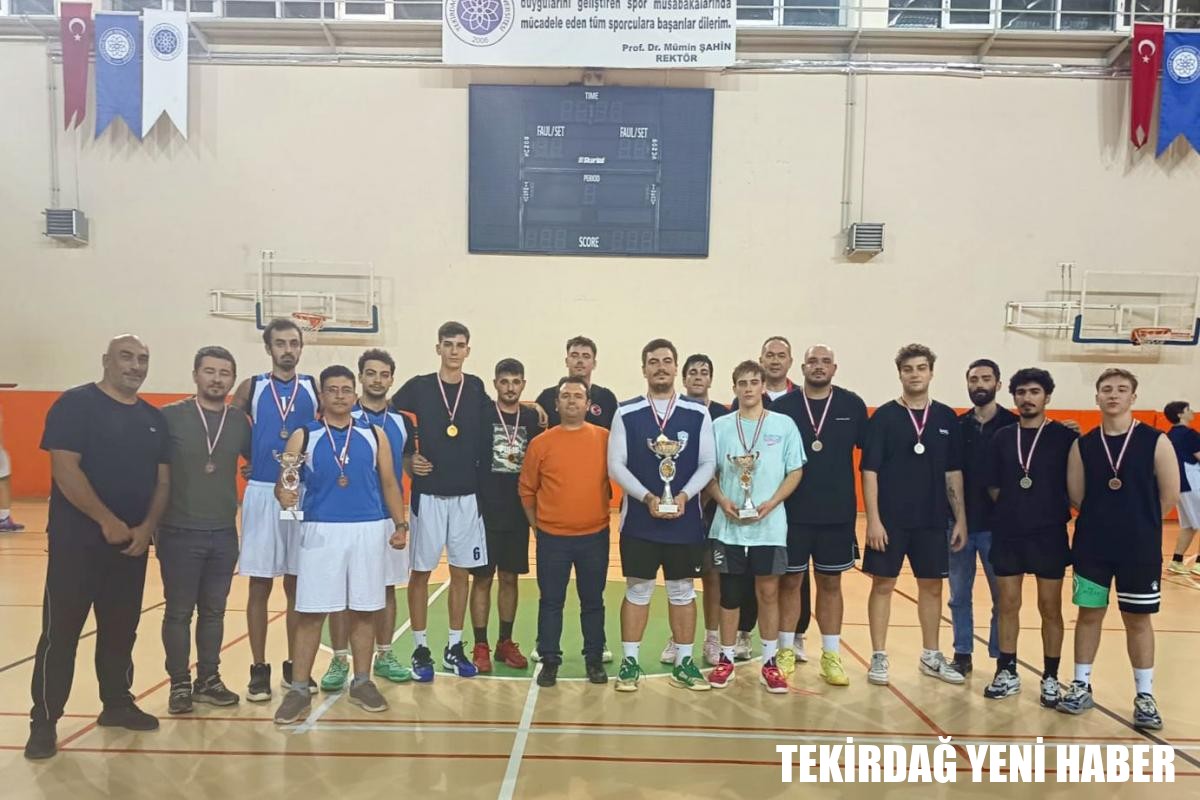 TEKİRDAĞ NKÜ’DE “CUMHURİYET KUPASI” 3×3 SOKAK BASKETBOLU VE MASA TENİSİ TURNUVASI GERÇEKLEŞTİ