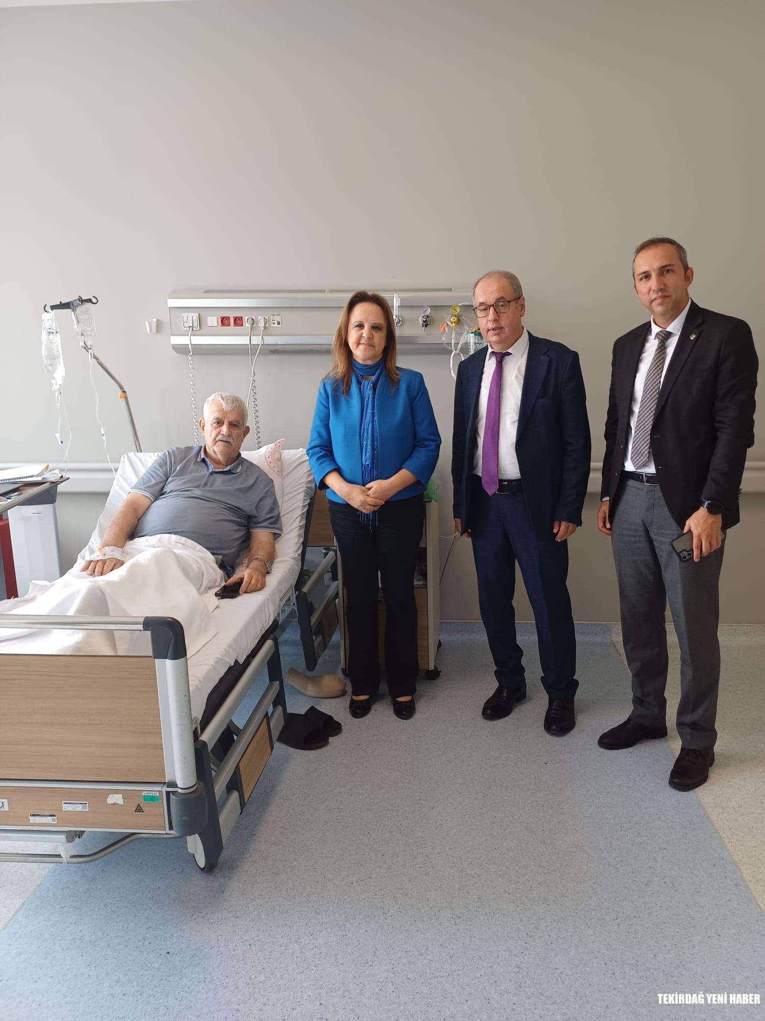 Tekirdağ SGK İl Müdürü ve İŞKUR Şube Müdüründen Ersin Bilmeç’e Ziyaret