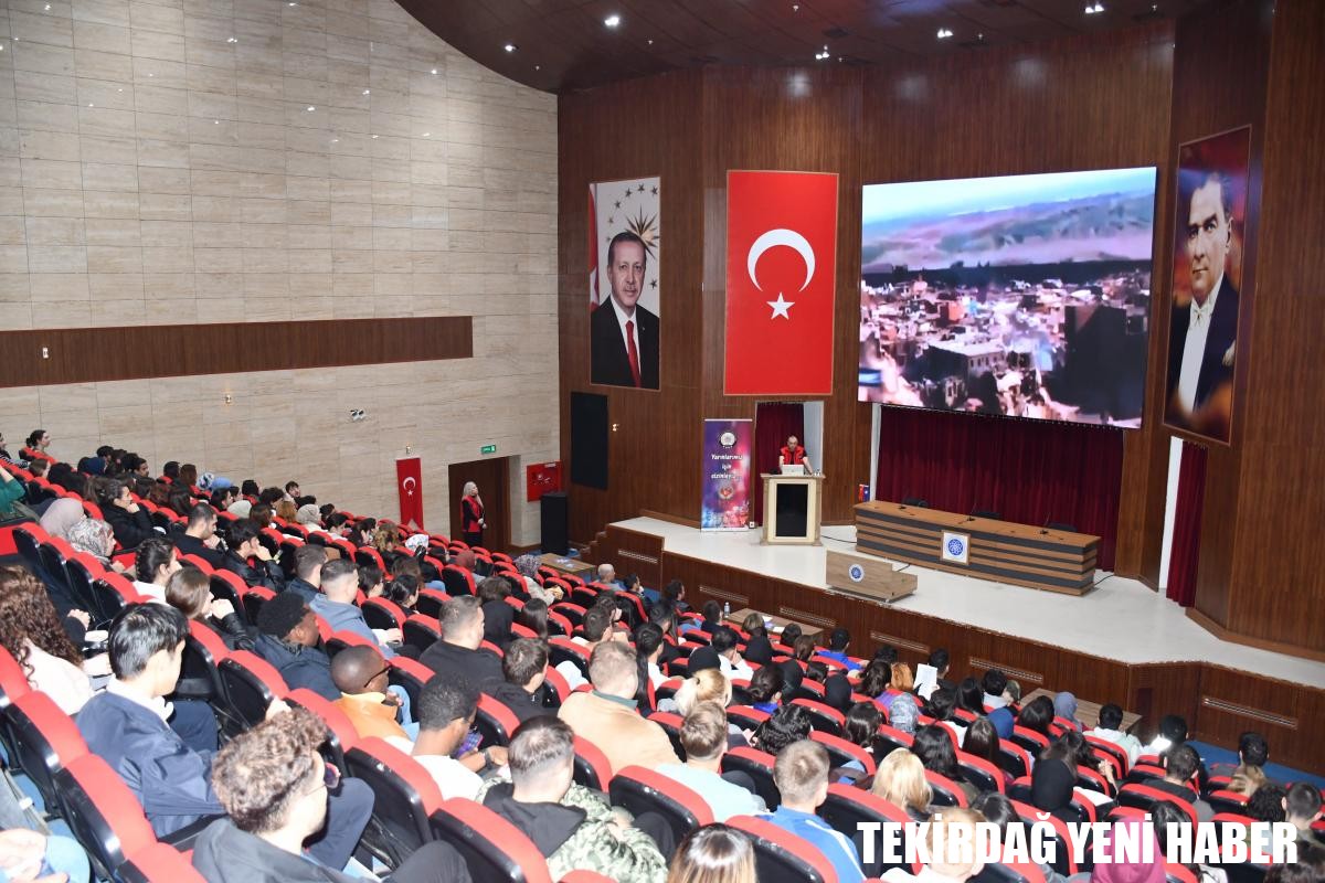 TEM ŞUBE, ÜNİVERSİTE ÖĞRENCİLERİNİ BİLGİLENDİRDİ – REKTÖR ŞAHİN: “ÜNİVERSİTE ORTAMINDAKİ GÜVEN, AKADEMİK VERİMLİLİĞİN TEMELİDİR”