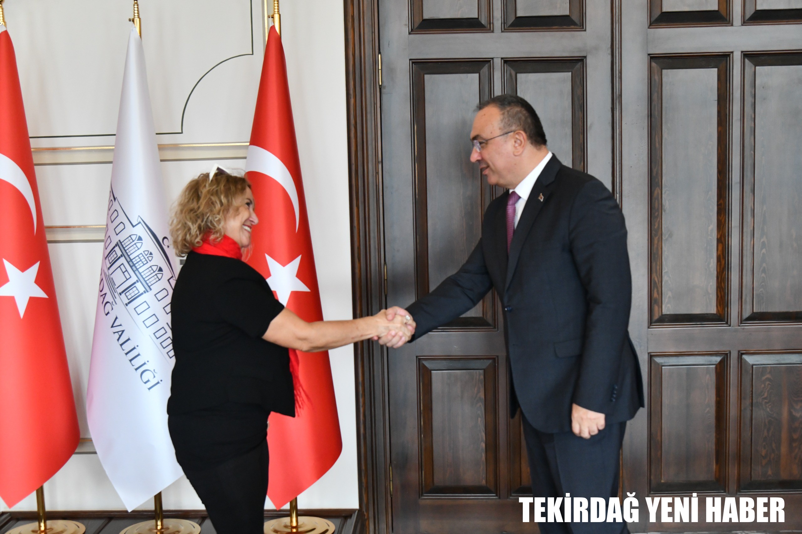 TEMA Vakfı Tekirdağ İl Temsilcisi ve Yönetim Kurulu Üyelerinden Vali Soytürk’e Ziyaret
