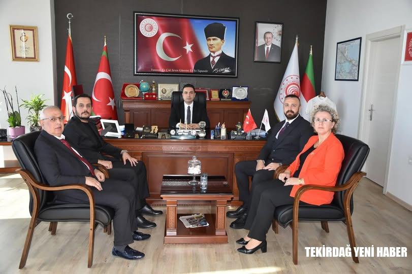 MHP Tekirdağ İl Başkanı Süleyman Fethi Şirin’den Ziyaret