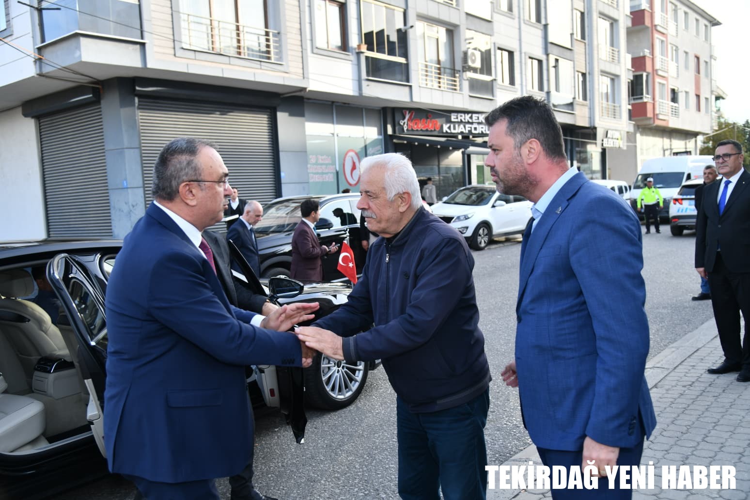 Vali Soytürk Çorlu Belediye Başkanı Sarıkurt’a Taziyelerini İletti