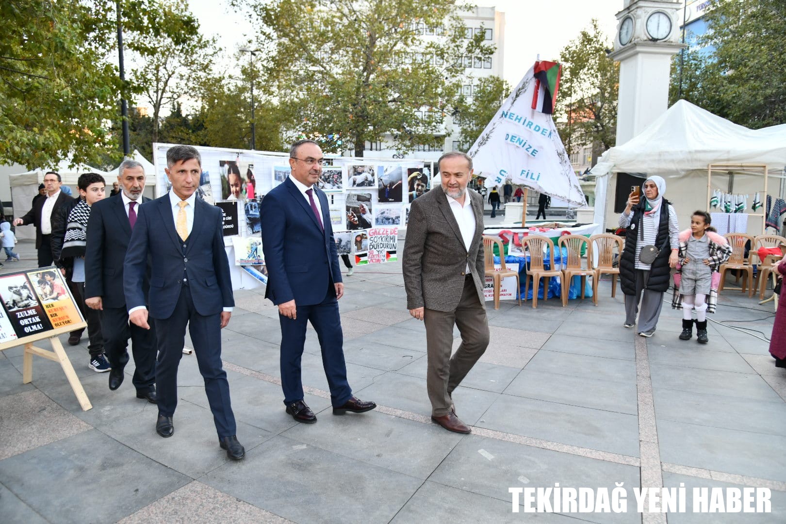 Vali Soytürk Ekim Ayı Gazze Ayı Etkinliğini Ziyaret Etti