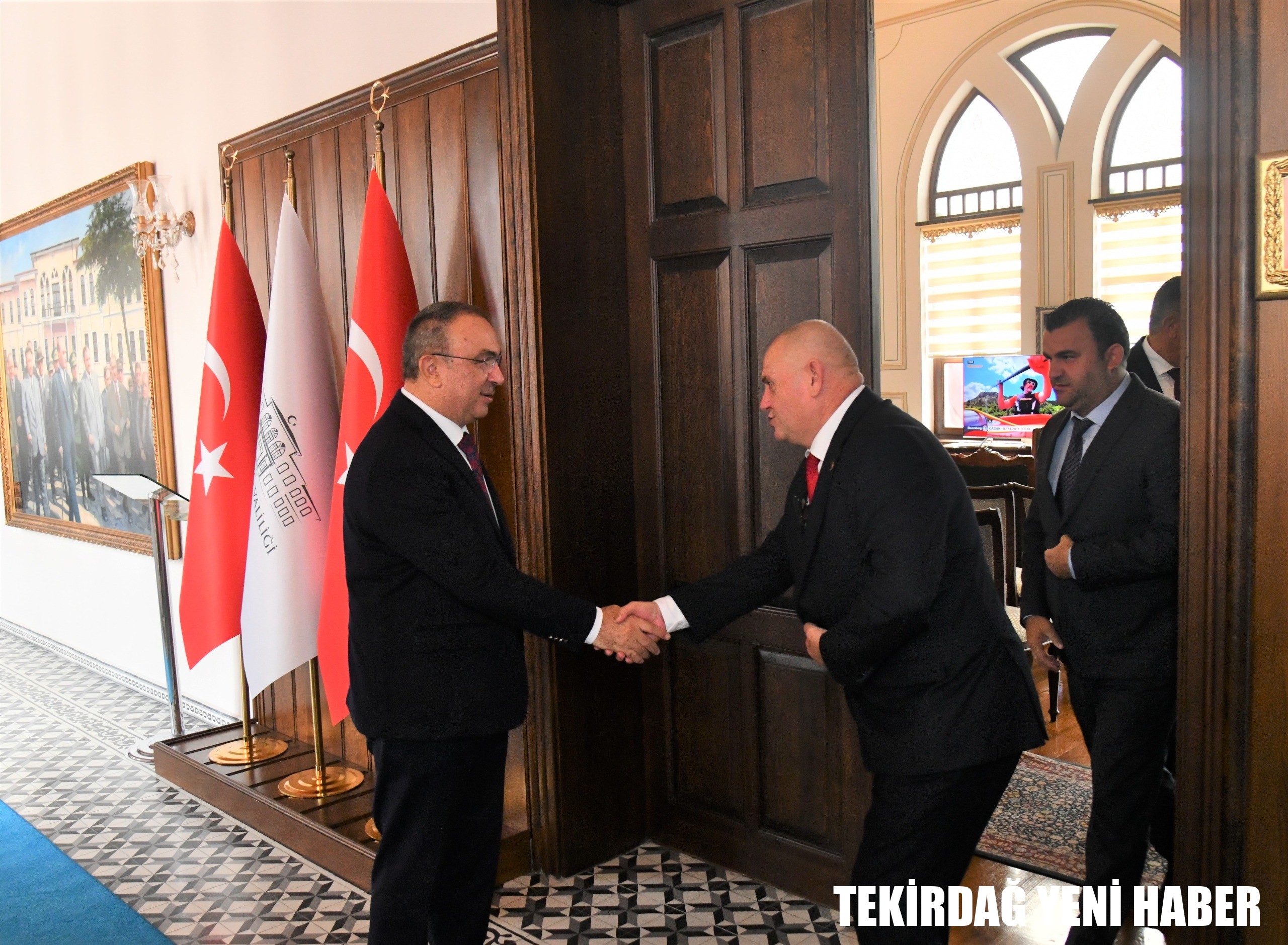 Vali Soytürk Muhtarları Makamında Kabul Etti 