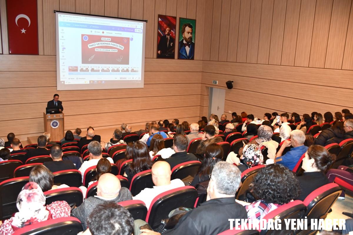 VETERİNER FAKÜLTESİ BEYAZ ÖNLÜK GİYDİRME TÖRENİ GERÇEKLEŞTİRİLDİ