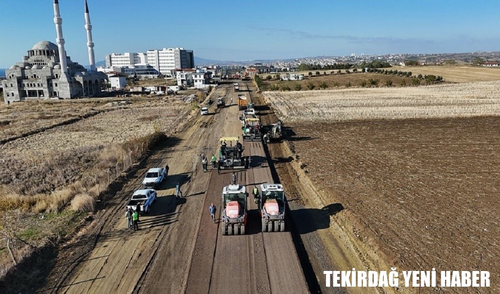 YURT VE HASTANE BÖLGESİNDEKİ YOL ÇALIŞMALARINDA SONA YAKLAŞILDI
