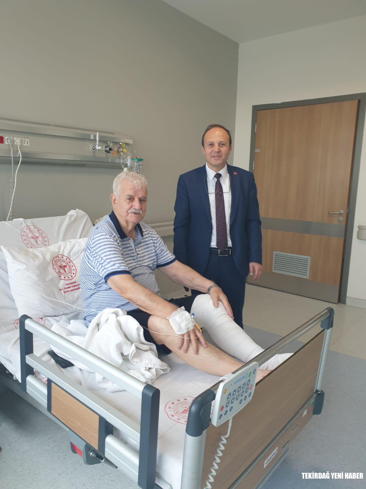 Zafer Soykırlı’dan Gazeteci Ersin Bilmeç’e Ziyaret